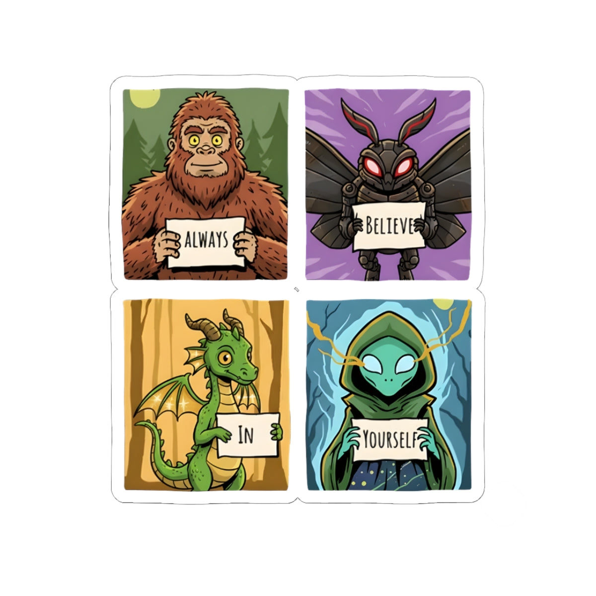 Mythical Creatures “Always Believe In Yourself”